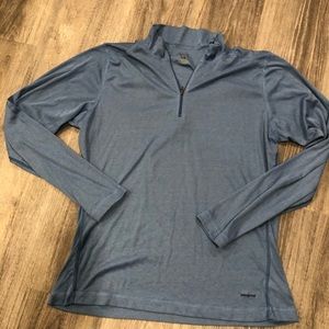 Patagonia capilene quarter zip base layer XL